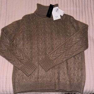BRAND NEW 100% Cashmere Magaschoni turtleneck sweater